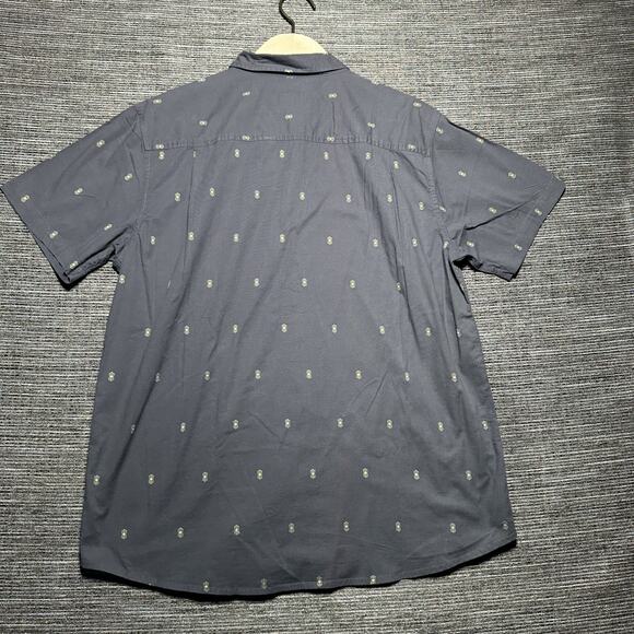 O'Neil Shirt Men's L Gray Short Sleeve Button Up SP2104106 - Picture 10 of 11